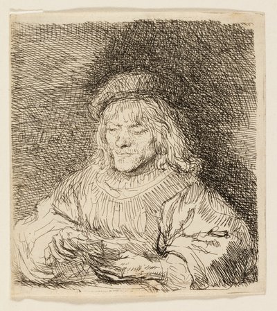 Le Joueur de Cartes - Rembrandt van Rijn