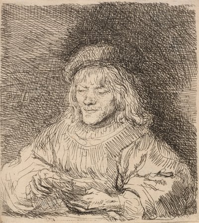 Le Joueur de cartes - Rembrandt van Rijn