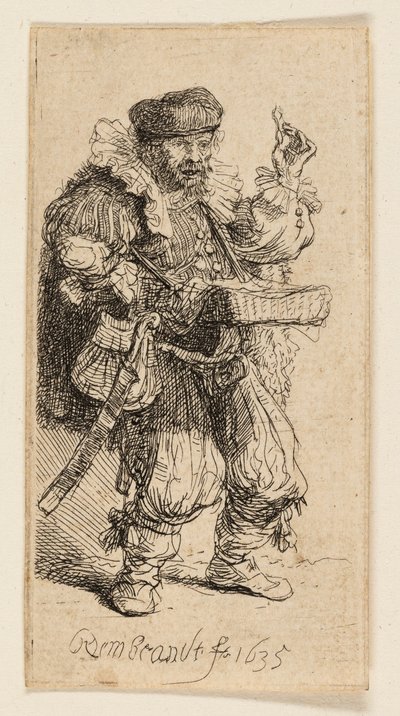 Le Charlatan - Rembrandt van Rijn