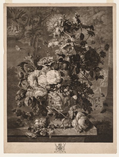 Une pièce florale, 1778 - Richard Earlom