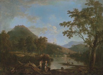 Dinas Bran depuis Llangollen - Richard Wilson