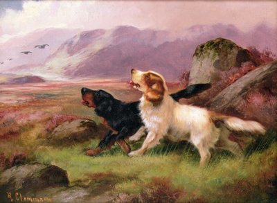 Chiens de chasse (un d