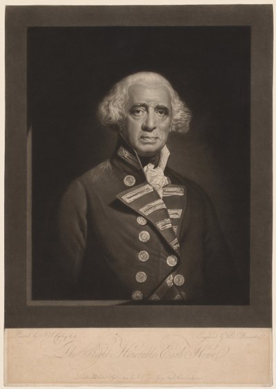 Richard, comte Howe, 1794 - Robert Dunkarton