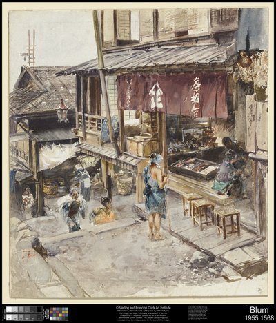 Une rue à Ikao, Japon, III - Robert Frederick Blum