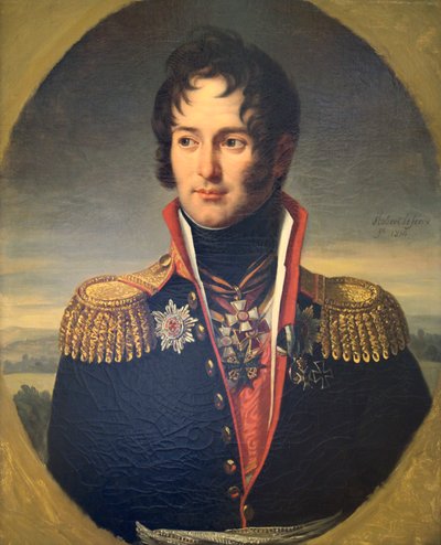 Portrait du général Piotr Chicherin, 1814 - Robert Lefevre