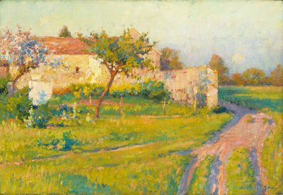 Printemps en France - Robert William Vonnoh