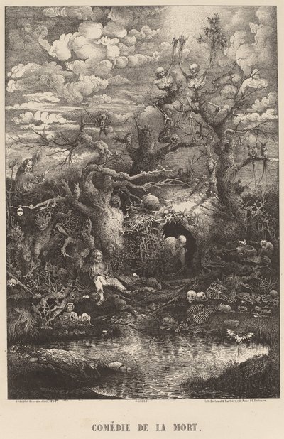 Comédie de la Mort - Rodolphe Bresdin