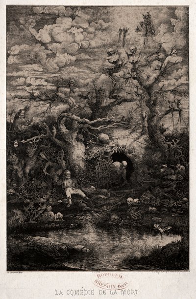 La Comédie de la Mort - Rodolphe Bresdin