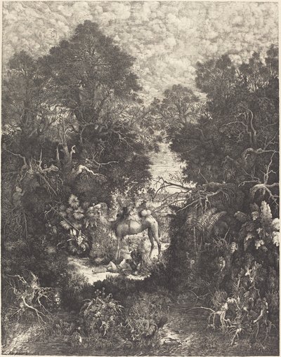 Le Bon Samaritain - Rodolphe Bresdin