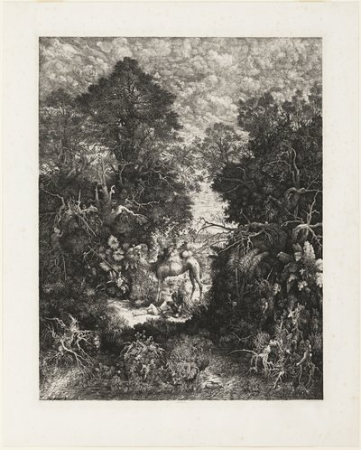 Le Bon Samaritain - Rodolphe Bresdin