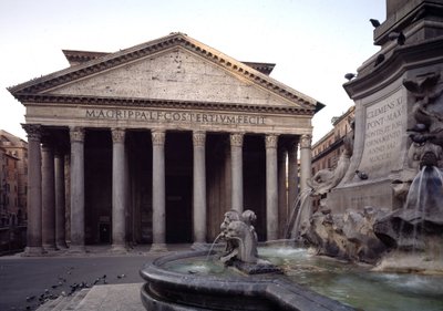 Vue du Panthéon, 27-125 après J.-C. - Roman