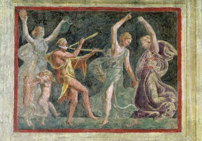 La Maison de la Métamorphose, Maenads dansant - Romano Giulio