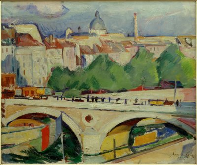 Vue sur le Pont Marie - Rudolf Levy