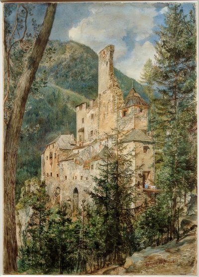 Château de Taufers en Tyrol du Sud - Rudolf von Alt