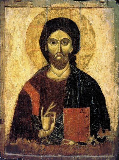 Christ Pantocrator - Russian icon.