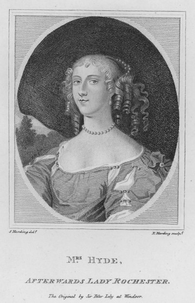 Mme Hyde, plus tard Lady Rochester (gravure) - S. (after) Harding