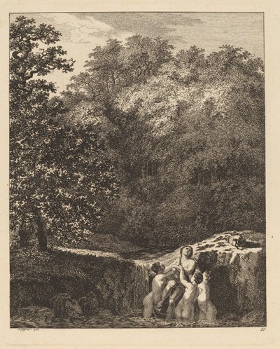 Hylas et les nymphes, 1771 - Salomon Gessner