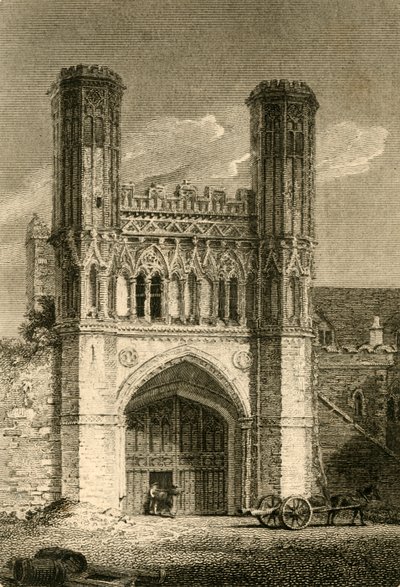 Porte Saint-Augustin, Canterbury Kent, 1802 - Samuel Rawle