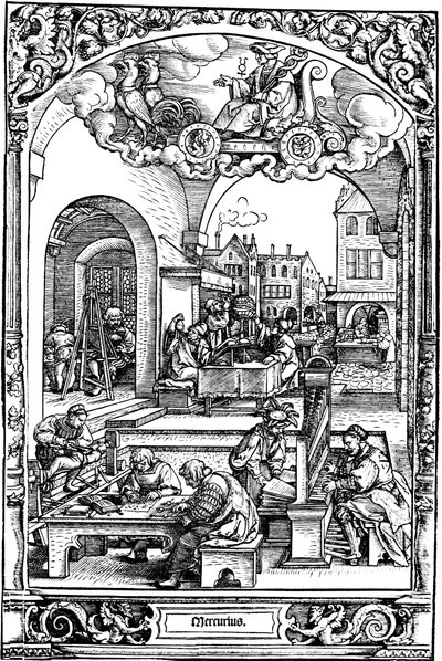 Mercure, 1531 - Sebald Beham