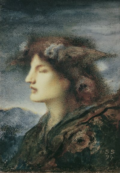 Sommeil, 1894 - Simeon Solomon