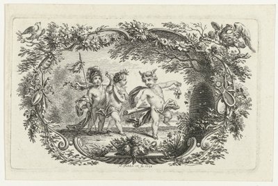 Trois putti près d