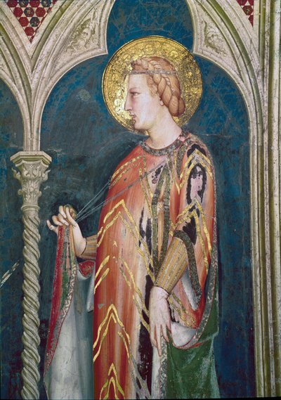 Sainte Élisabeth de Hongrie (détail) - Simone Martini