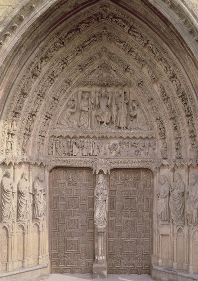 Portail central de la façade ouest - Spanish School