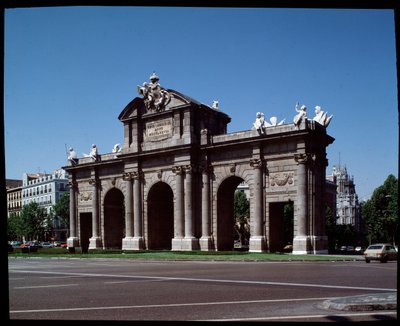 Vue de la porte d