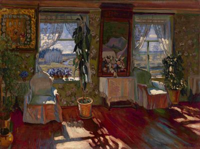 Intérieur, 1917 - Stanislav Yulianovich Zhukovsky