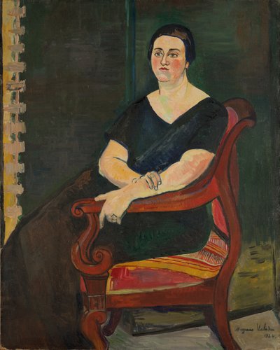 Portrait de Madame Germaine Eisenmann - Suzanne Valadon