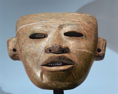 Masque funéraire, Hautes Terres centrales, Mexique, c.250-550 - Teotihuacan