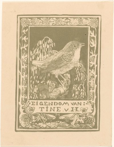 Ex libris de Tine van Hoytema - Theo van Hoytema