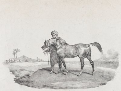 Un cheval arabe, 1821 - Theodore Gericault