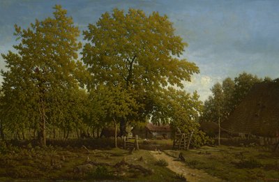 Ferme dans les Landes, 1844-67 - Pierre Etienne Theodore Rousseau