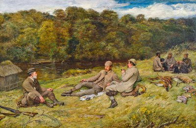 Partie de chasse à Stobhall (Perthshire) - Thomas Alexander Ferguson Graham