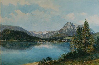 Le lac Altaussee avec le Dachstein - Thomas Ender