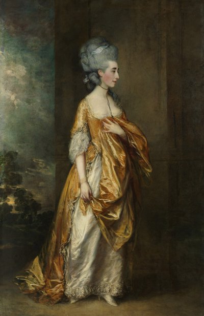 Mme. Grace Dalrymple Elliott - Thomas Gainsborough