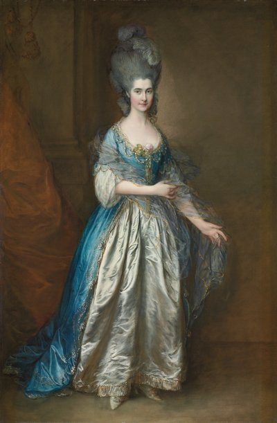 Portrait de Mme William Villebois - Thomas Gainsborough