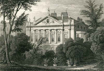 Maison du comte Spencer, Green Park, 1829 - Thomas Hosmer Shepherd