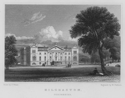 Kilgraston, Perthshire (gravure) - Thomas Hosmer Shepherd