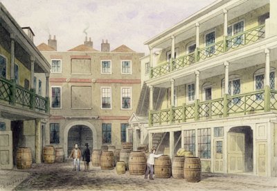 The Bell Inn, Aldersgate Street - Thomas Hosmer Shepherd