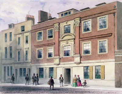 Winchester Street, 1850 - Thomas Hosmer Shepherd