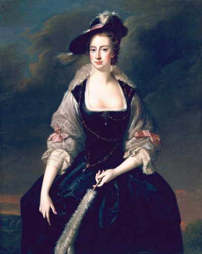 Lady Frances Courtenay, c.1741 - Thomas Hudson