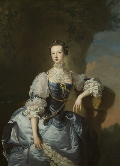 Portrait de Mme Emma Harvey - Thomas Hudson