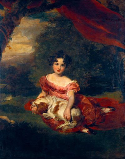 Portrait de Mlle Julia Beatrice Peel - Thomas Lawrence