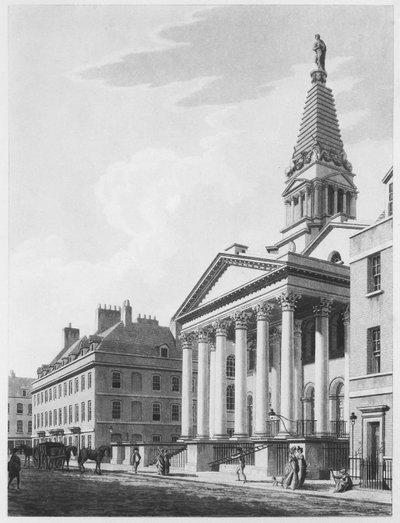 St Georges Bloomsbury, 1799 - Thomas Malton Jnr.