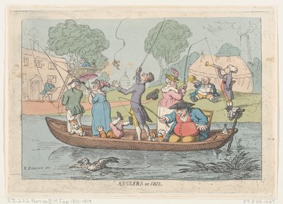 Pêcheurs de 1811, 1811 - Thomas Rowlandson