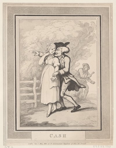 Cash, 1er mai 1800 - Thomas Rowlandson