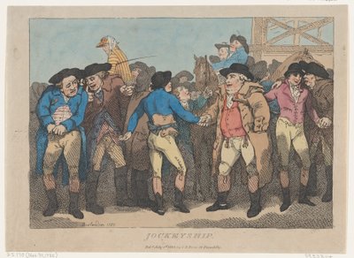 Jockeyship, 1er juillet 1802 - Thomas Rowlandson