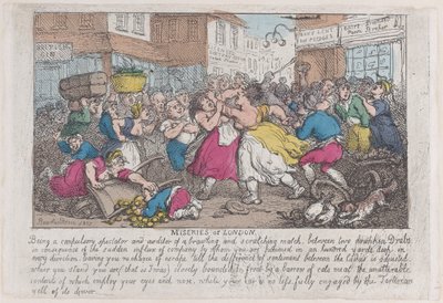 Misères de Londres - Thomas Rowlandson